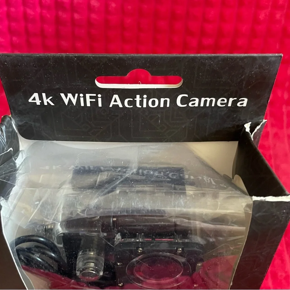 Action Camera 4K Sports Ultra HD - Black
